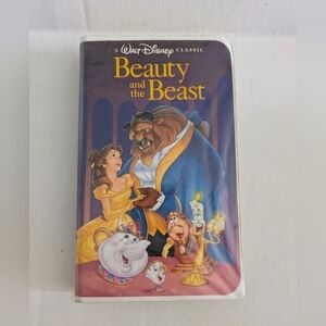 Walt Disney BEAUTY AND THE BEAST VHS